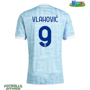 Juventus Dusan Vlahovic #9 Bortatröja 2025-26 Kortärmad